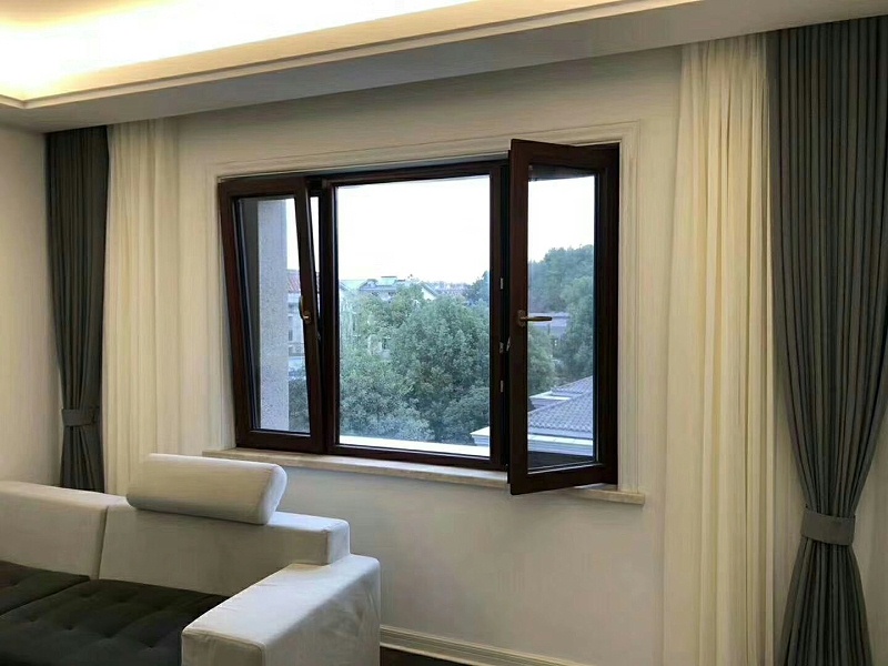 定制鋁包木門(mén)窗實(shí)拍