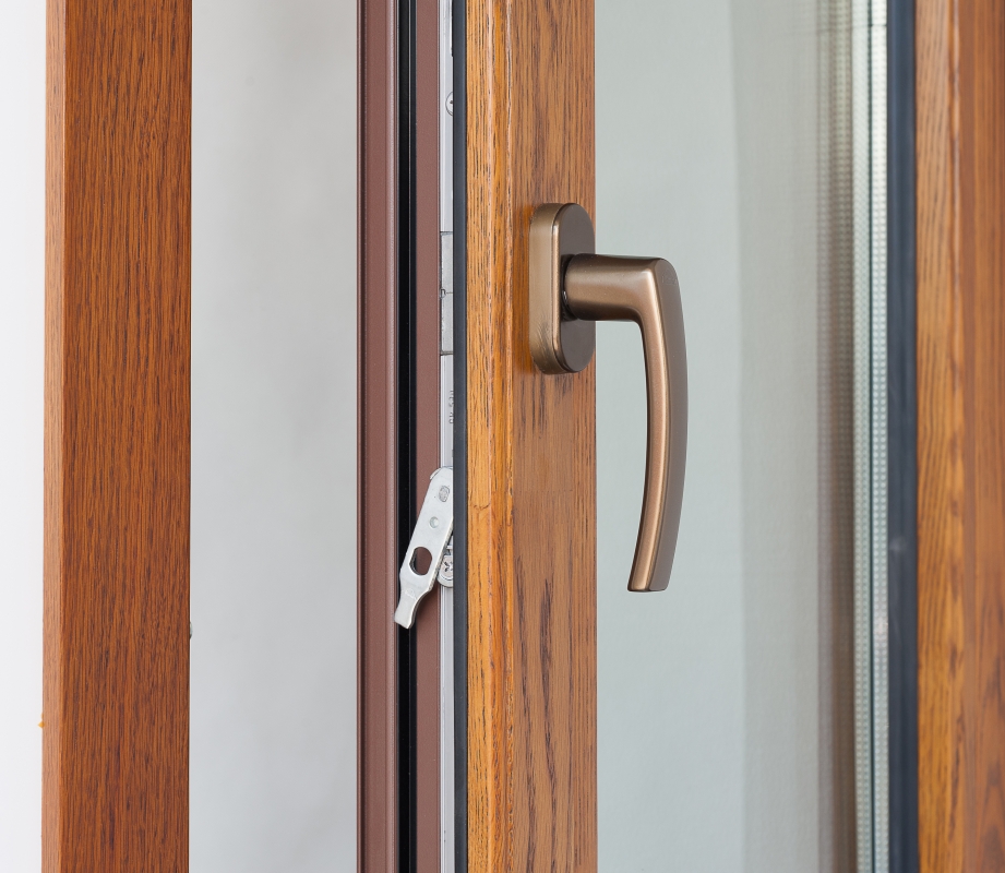 鋁木復合門窗細節(jié)