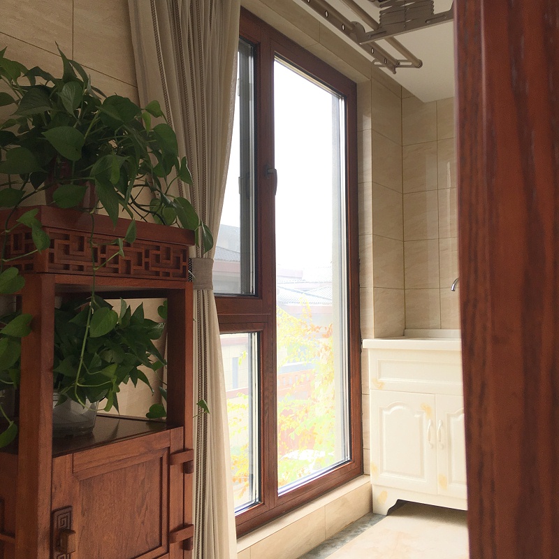 武漢鋁包木門窗實拍
