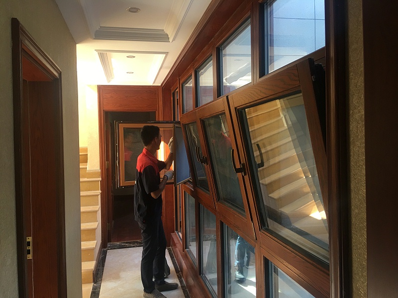 鋁包木門窗細節(jié)展示