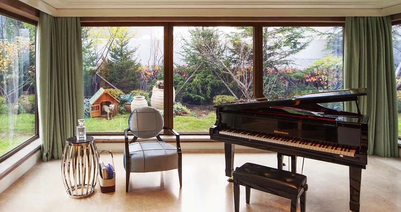 鋁包木門窗展示