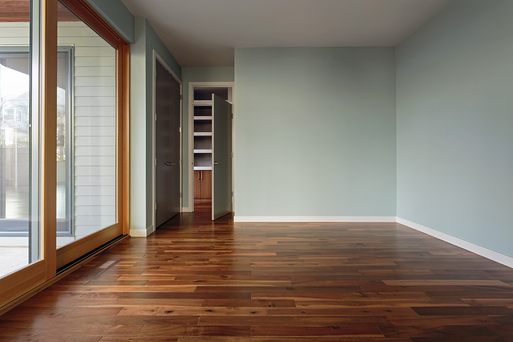 鋁包木陽臺(tái)提升推拉門